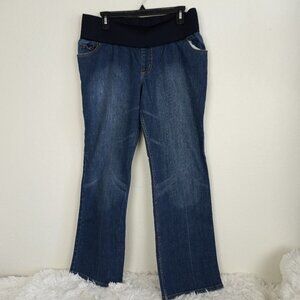 Liz Lange Maternity for Target Denim Jeans 8 Bootcut
